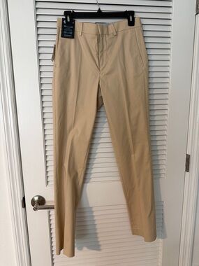 Murano Khaki Straight-Leg Chinos - Light Beige